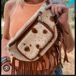 Cowhide Bum Bag